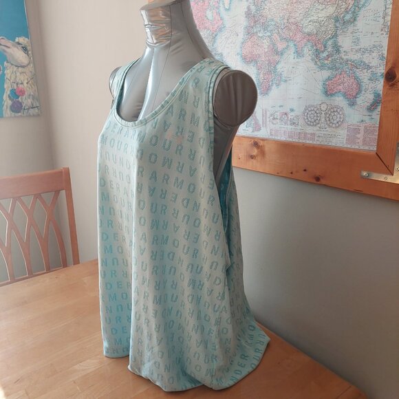 Under Armour Plus Size Womens Light Blue Tank Top Size 2X - Picture 3 of 11